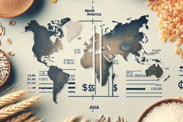 Comparing Regional Grain Prices: North America vs. Asia Comparing Regional Grain Prices: North America vs. Asia