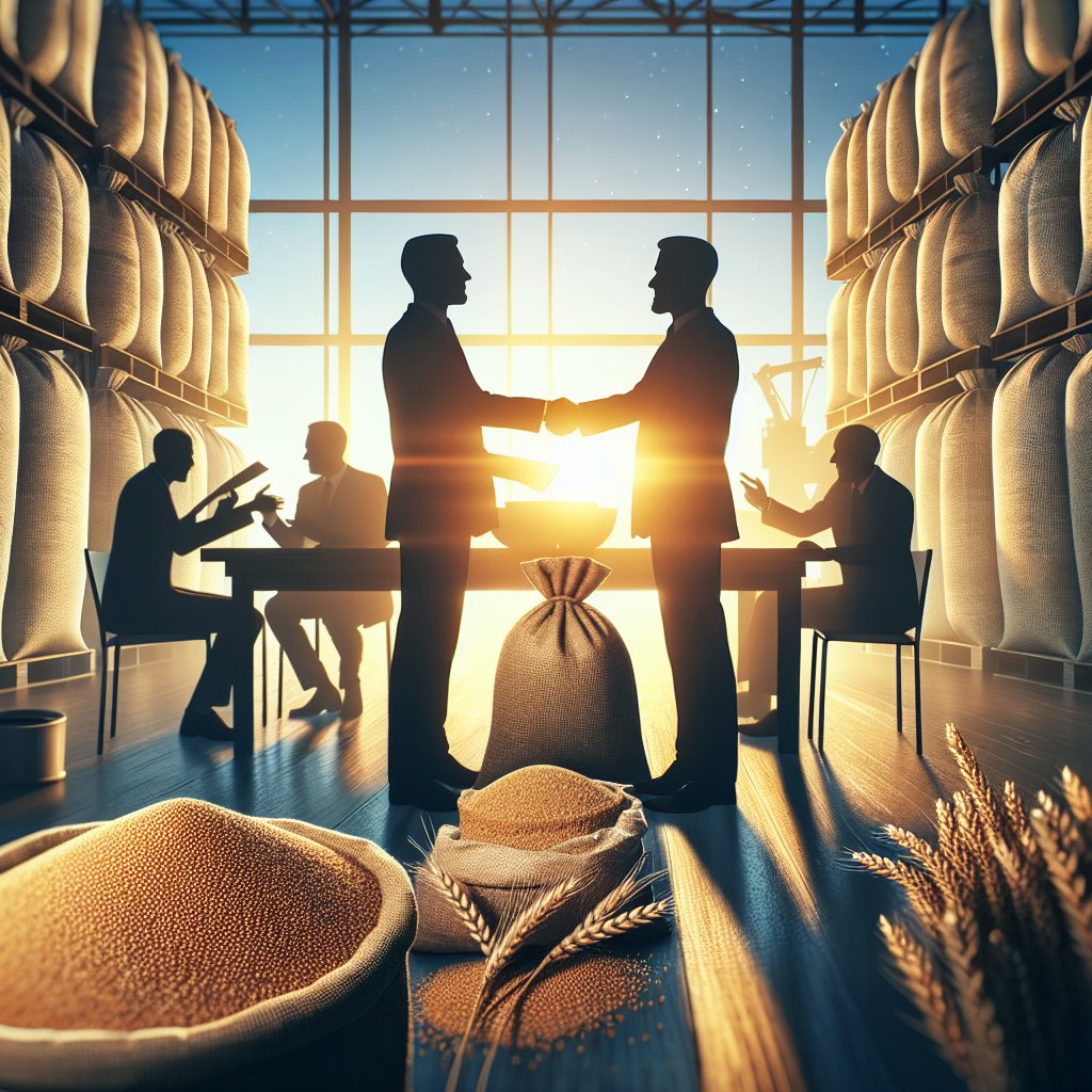 The Role of Middlemen in the Grain Trade