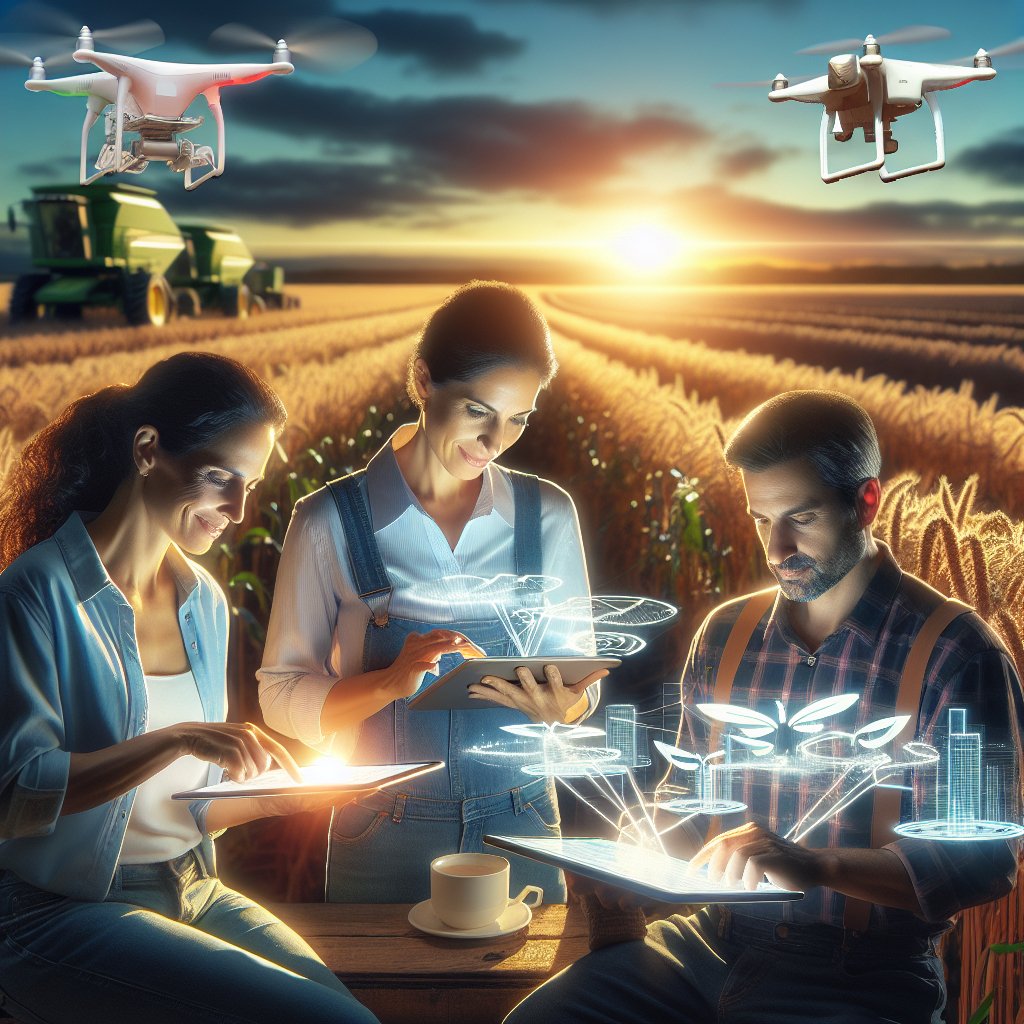 How Digital Tools Empower Grain Farmers