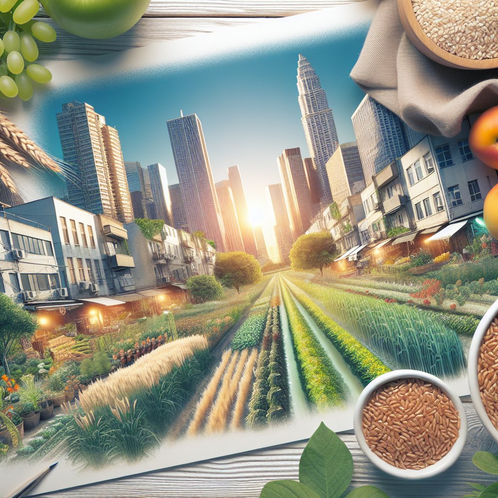 How Urban Gardens Supplement Local Grain Markets