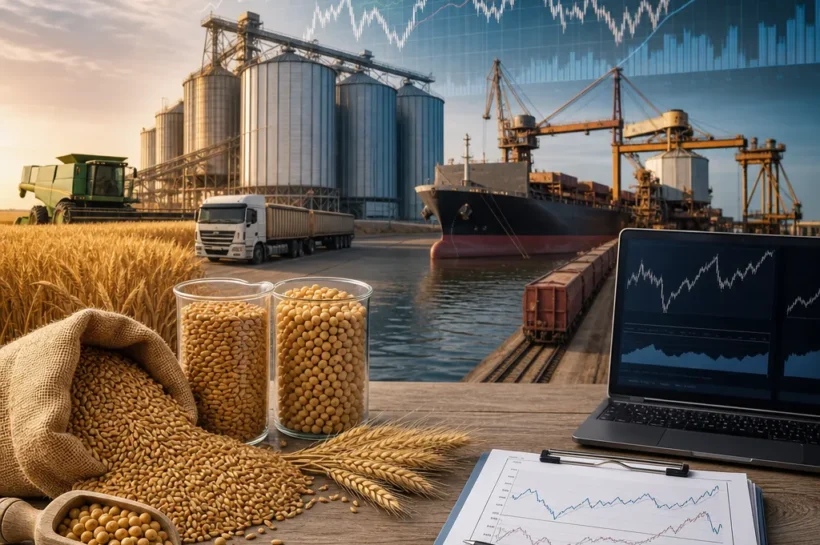 Spot Grain Prices vs Futures Prices