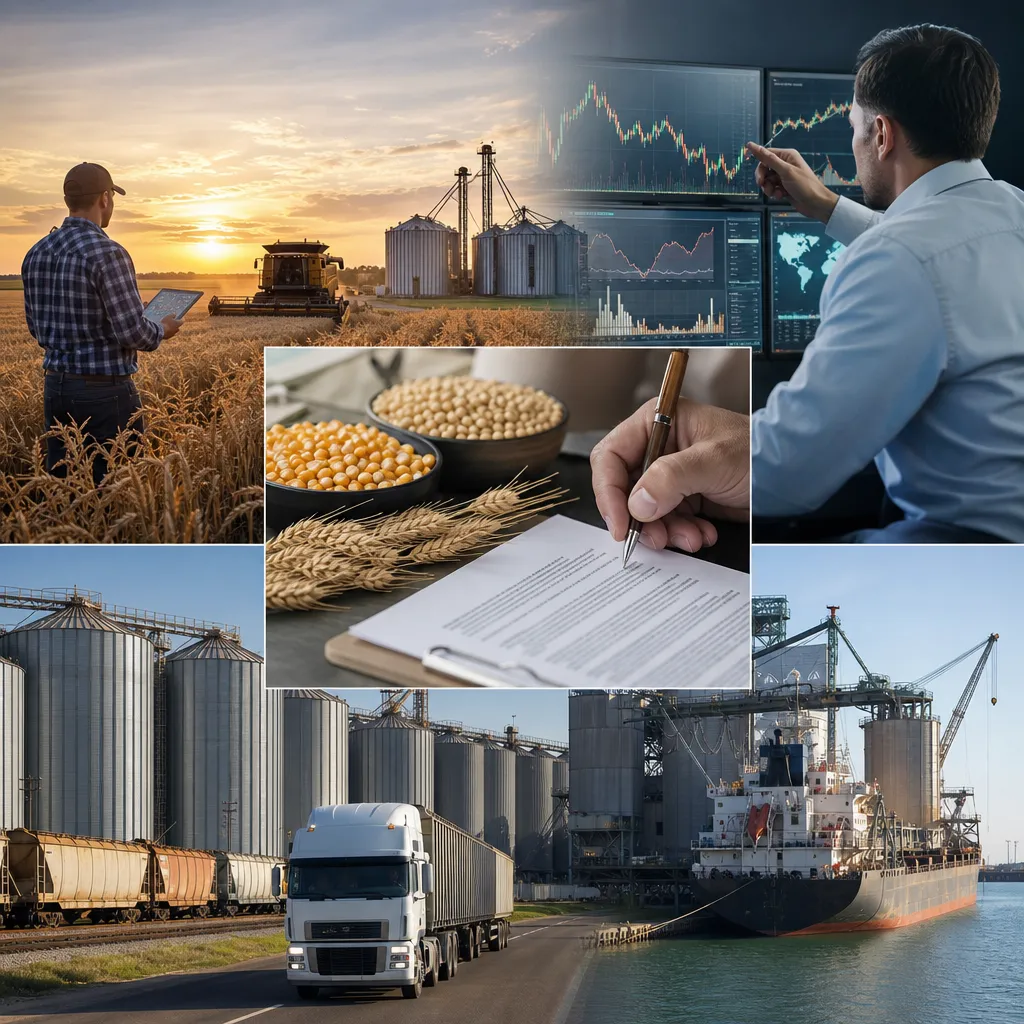 How Farmers Hedge Grain Prices