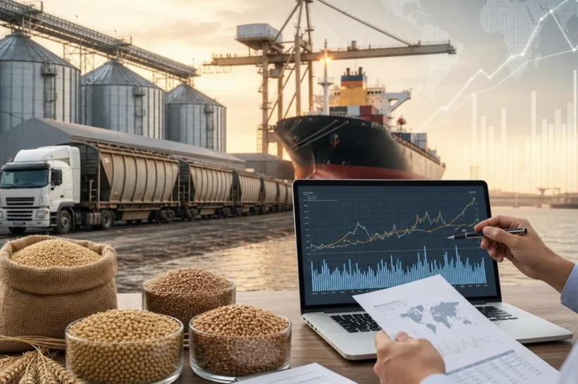 Grain Price per Metric Ton