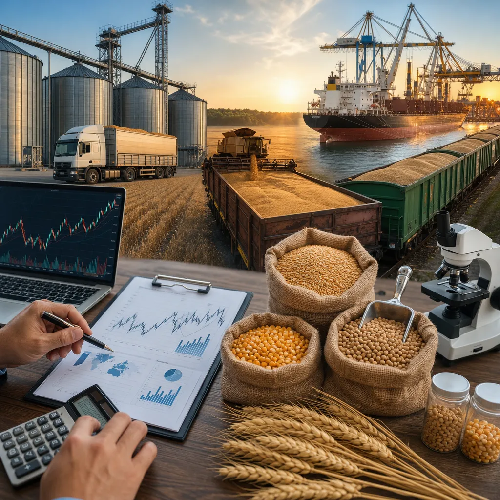 How to Calculate Grain Price per Ton